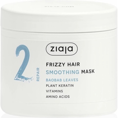 Ziaja Plant Essentials Baobab Leaves vyhladzujúca maska pre kučeravé vlasy 350 ml