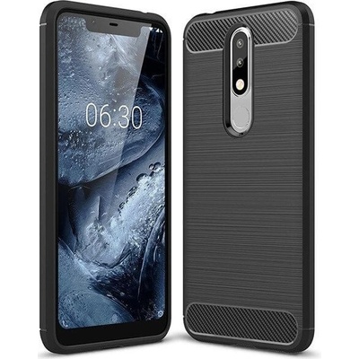 VSECHNONAMOBIL 10833 FLEXI TPU obal Nokia 5.1 Plus černý – Zboží Živě