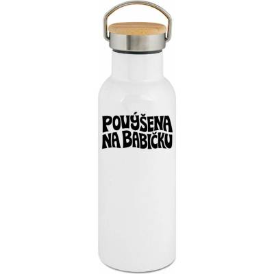 123TRIKO termoska Povýšena na babičku černá 500 ml