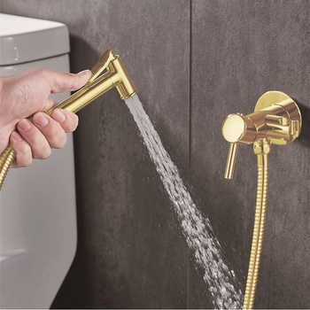 Inter Ceramic Месингов смесител за вграждане icf 3314 gold (3314 gold)