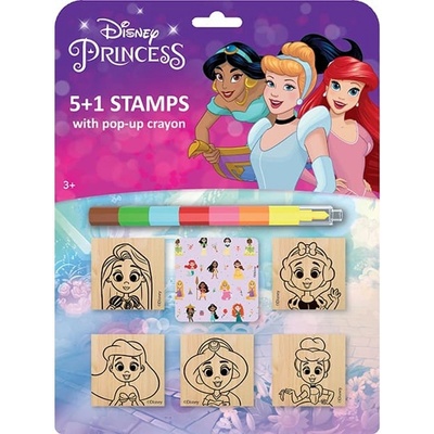 Jiří Models Razítka 5 1 s voskovkou Disney Princezny