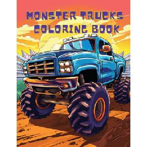Monster Trucks Coloring Book (ISBN: 9781088031681)
