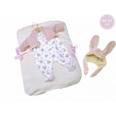 Llorens M740-94 obleček pro panenku miminko NEW BORN 40-42 cm