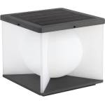 V-TAC 8W LED Соларна Градинска Лампа (2305A-305A-305mm) 3000K Черно-бяло Тяло - 23352 (23352)