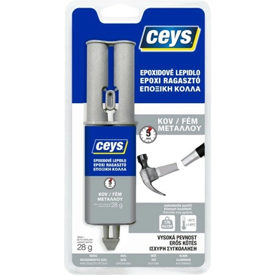 CEYS 48510230 Epoxidové lepidlo dvousložkové kov 28g