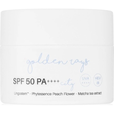 Nacomi Next Level Golden Rays дневен крем SPF 50 city 50ml