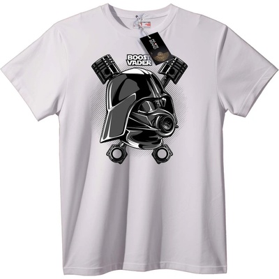 NOONEBRAND Тениска Boost Vader - XL, White