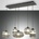 Fabas Luce 3627-48-126 - Пендел GILLIS 5xE27/40W/230V сив/черен (FX0240)