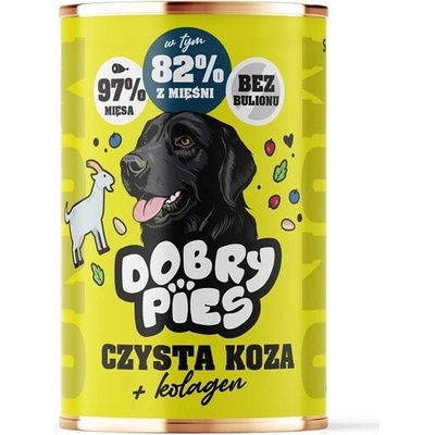 Dobry Pies Mono Goat s kolagénom 400 g