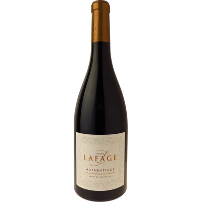 Domaine Lafage Authentique červené 2020 14% 0,75 l (čistá fľaša)