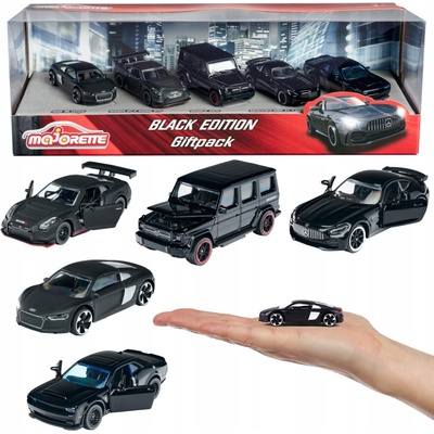 Majorette Black Edition Sada áut 212053174 5 kusov 7 cm 1:64