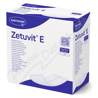 Hartmann Zetuvit E Savé kompresy 10 × 20 cm 50 ks
