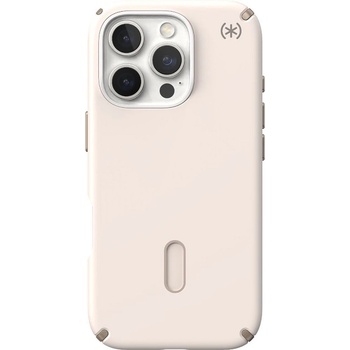 Speck Калъф Speck - Presidio 2 Pro, iPhone 16 Pro, MagSafe, Bleached Bone (150700-3214)