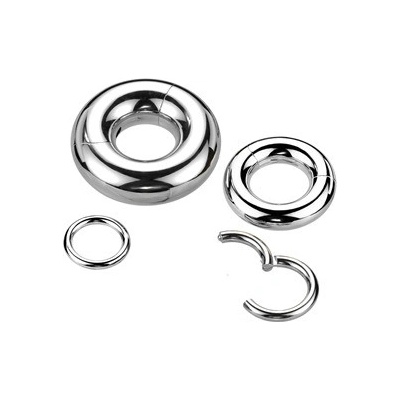Šperky4U piercing segment kruh titan TIT1301-0812