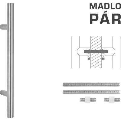 MPkovania FT - MADLO kód K00 Ø 30 mm UN pár Rozteč madla: 600 mm, Rozmer profilu madla: Ø 30 mm, Dĺžka: 800 mm