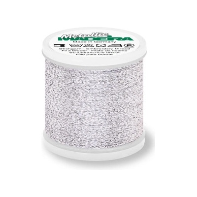 Vyšívací nit Madeira Metallic Sparkling 40 (200m) barva 41 silver