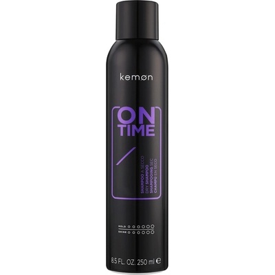 Kemon On Time Dry Shampoo suchý šampón pre rýchlo mastiace sa vlasy 250 ml