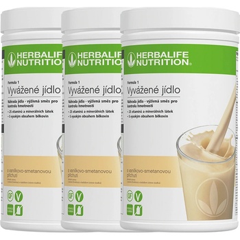 Herbalife 3x koktejl Formule 1 3 x 780 g