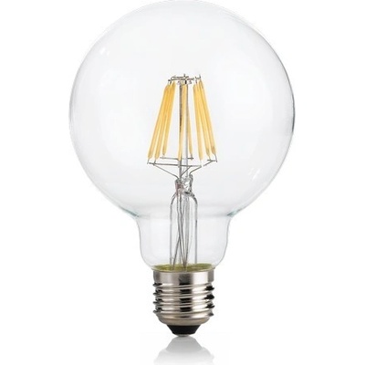 Ideal Lux 8021696153971 Žiarovka Filament E27, 8W, 920lm, 4000K, biela