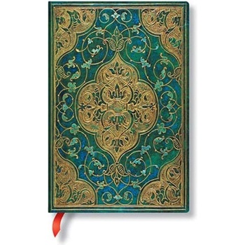 Paperblanks Тефтер Turquoise, Mini, широки редове, мека кори (1570180389)