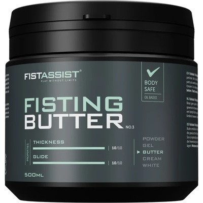 Фистинг масло, плътна текстура и трайно плъзгане - Fist Assist Butter 500ml (COBECO0427)