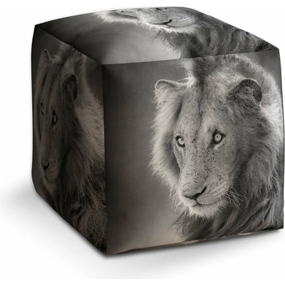 Sablio Taburet Cube Lvíček: 40x40x40 cm