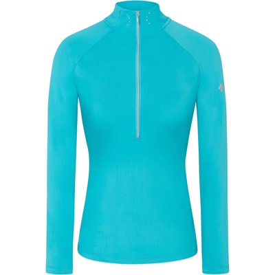 Descente Sylvia T-Neck Scuba Blue