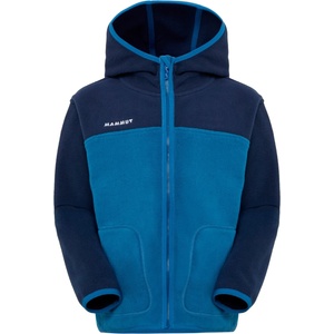 Mammut Детско поларено яке Mammut Kid's Waymarker Midlayer Hooded Jacket Fleece jacket - Tschiel / Marine - размер 164 (EU) (703-6438-0416)