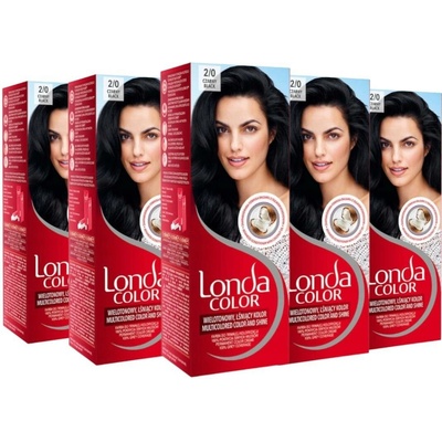 Londa Color barva na vlasy Černá 2/0 x5