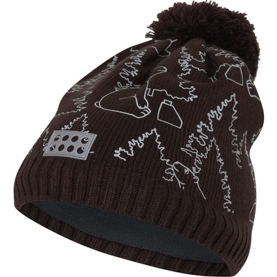 LEGO® Wear dětská zimní čepice Wanvik LW 11010347 hnědá