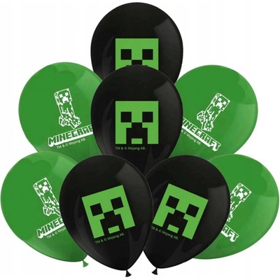 Procos nafukovacie balóny Minecraft 28 cm