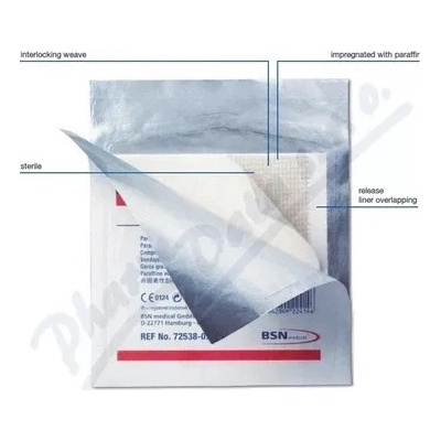 Cuticell Classic 5 x 5 cm 50 ks mastný tyl