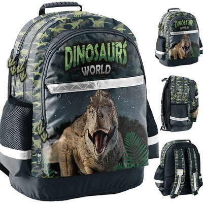 Paso batoh Dinosaury T-Rex čierna