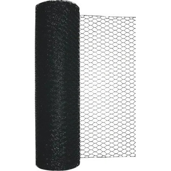 Plotové pletivo Kaiserthal Zn + PVC 6-hranné 100cm x 10m ø1 mm veľ. ok 13x13mm zelené