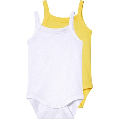 Lupilu Dívčí body 2kusy bílá žlutá – Zboží Mobilmania