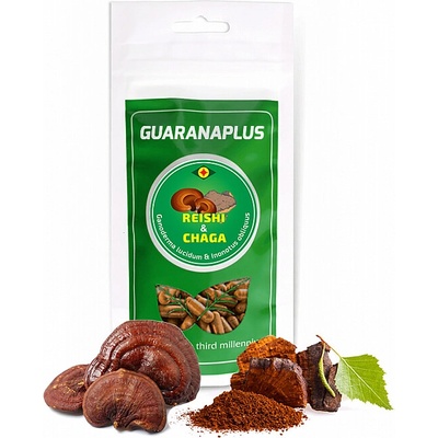 Guaranaplus Reishi + Chaga 100 kapslí