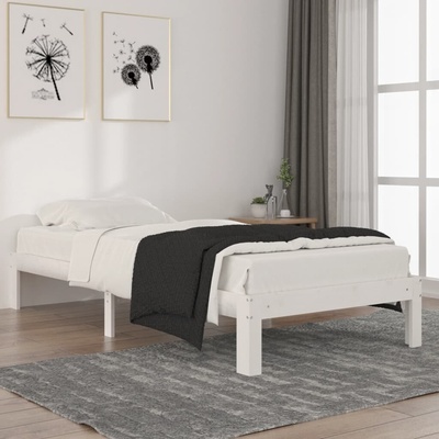 Nábytek XL 810351 Rám postele bílý masivní borovice