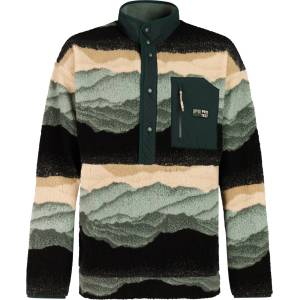 Protest Мъжки поларен пуловер Protest PRTBrowser Outdoor 1/4 Button Top Fleece jumper - Evergreen - размер XS (005-7454-0111)