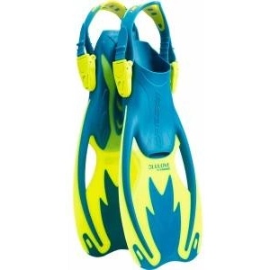 Cressi-Sub Cressi Rocks Kid Snorkeling Fins for Children - Adjustable Fins - Quick Putting On, Adjustable Foot Area - Diving Fins & Swimming Fins Children - Blue - S/M (26/32) - USF020202B