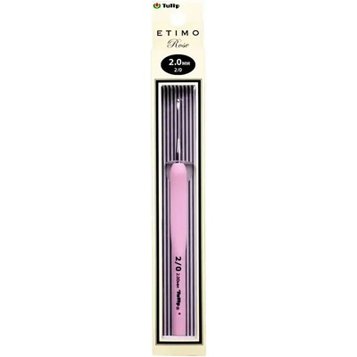 Ergonomický háček Tulip Etimo Rose Pink 2mm