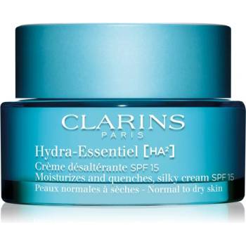 Clarins Hydra-Essentiel [HA2] Silky Cream SPF 15 копринено нежен хидратиращ крем SPF 15 50ml