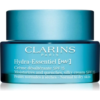 Clarins Hydra-Essentiel [HA2] Silky Cream SPF 15 копринено нежен хидратиращ крем SPF 15 50ml