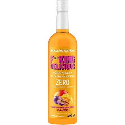 Allnutrition Fitking Delicious Syrup Zero - Karamel 490 ml