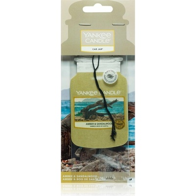 Yankee Candle Amber & Sandalwood vonná visačka 1 ks