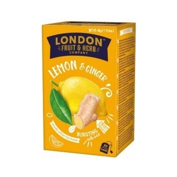 LONDON FRUIT & HERB Ovocný čaj citron se zázvorem 20 x 2 g