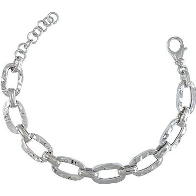 INFINITYSILVER Strieborný náramok tepane ovály 202381718+
