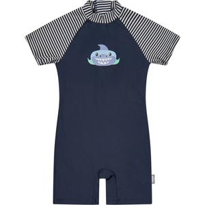 Sterntaler Детски цял бански от ликра Sterntaler Kid's Swimming Costume Shark Lycra - Marine - размер 110/116 (EU) (750-1777-0214)