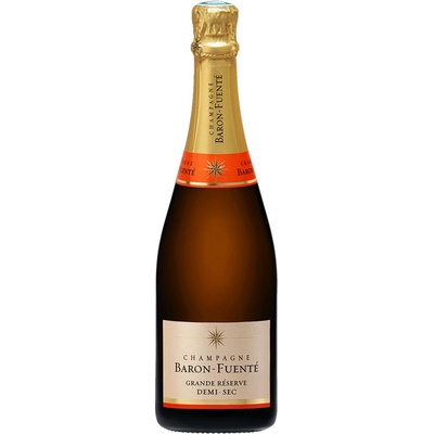 Baron Fuenté Demi-Sec Champagne biele 12% 0,75 l (čistá fľaša)