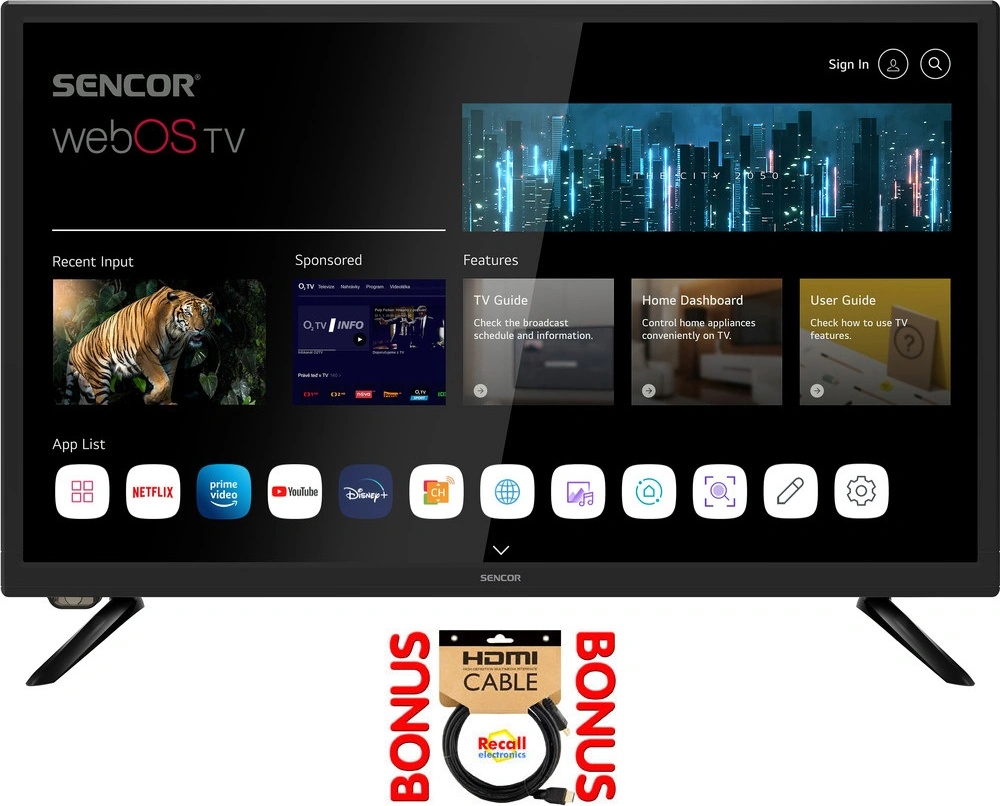 Sencor SLE 24S801TCSB
