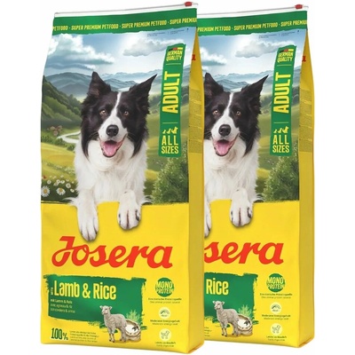 Josera Adult Lamb & Rice 2 x 12,5 kg